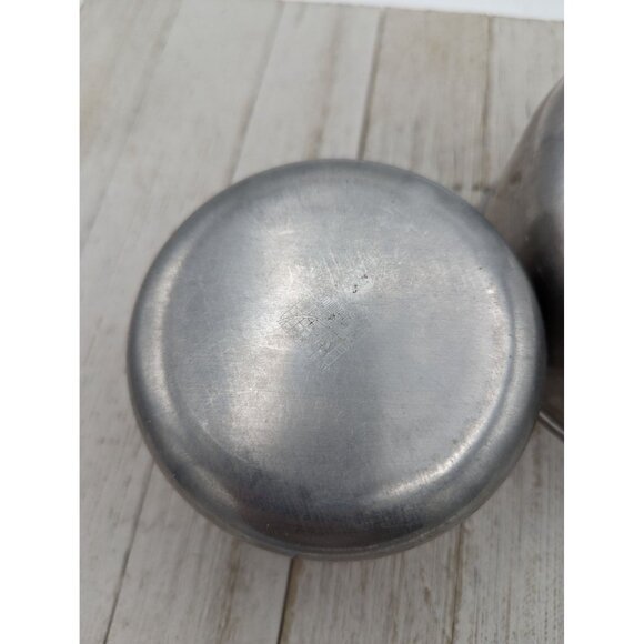 Set of 2 Trend Stainless Steel Mixing Bowl Serving Small 5 1/2" 4" - Picture 8 of 8